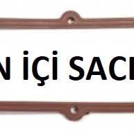 SİBOP KAPAK CONTASI (SİLİKON-İÇİ SACLI) SLX-TIPO-TEMPRA-UNO