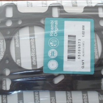 SİLİNDİR KAPAK CONTASI ALBEA-PALIO-PUNTO-LINEA-DOBLO-FIORINO-BIPPER-EGEA 1,3MJ (ÇELİK)(1,02MM)(3 ÇENTİK)