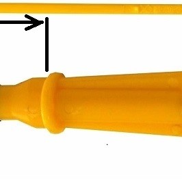 YAĞ ÇUBUĞU (48,5CM) CLIO SYMBOL 1,5DCİ (5'Lİ PAKET)