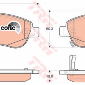 FREN BALATASI ÖN HONDA CRV 07-
