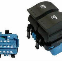 CAM ANAHTARI ÖN SOL ÇİFTLİ MEGAN2/MASTER3 (MAVİ SOKETLİ)