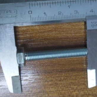 ŞANZUMAN TRAVERS CİVATASI ORTA R12 (45MM)