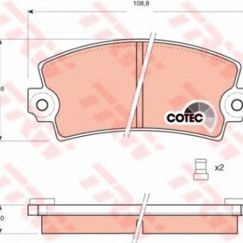 FREN BALATASI ÖN R12-DACIA SOLENZA