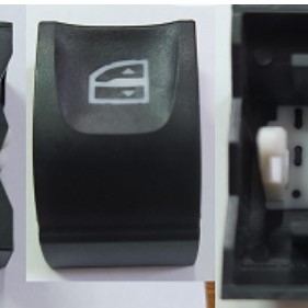 CAM ANAHTAR KAPAĞI SOL MEGAN3 (ALTI ZİKZAK-TIRNAKLI)