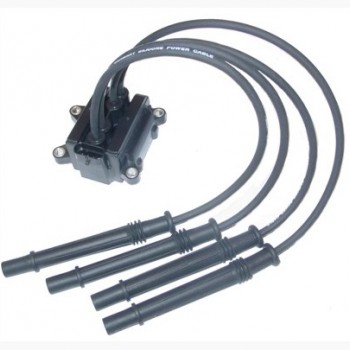 BOBİN VE BUJİ KABLOSU CLIO-CLİO3-MODUS-KANGOO 1,2 16V (4 VİDALI) D4F