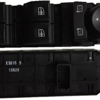 CAM ANAHTARI ÖN SOL (4'LÜ) FLUENCE-MEGAN3 (13 FİŞLİ-AYNA AYARLI)