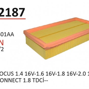 HAVA FİLTRESİ CONNECT 1,8TDCİ 02-13/FOCUS 98-05