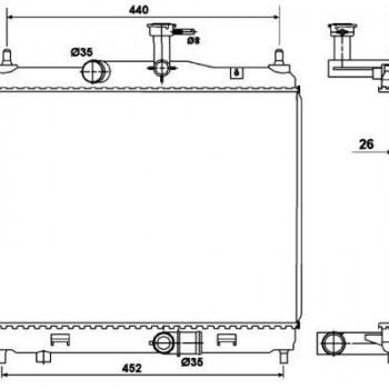 SU RADYATÖRÜ GETZ 1,5CRDİ 06-11