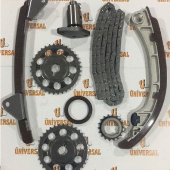 TRİGER ZİNCİR SETİ COROLLA 1,4-1,6 02-06 VVT/AVENSIS 1,6 03-09 (7 PARÇA)