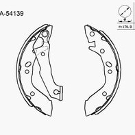 FREN BALATASI ARKA ACCENT 95-97/EXCEL/ELENTRA 95-00