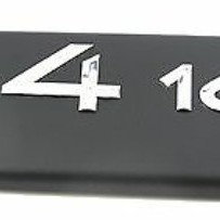 1.4 16V YAZISI KAPI ÇITA YAZISI SOL (SİYAH) MEGAN2