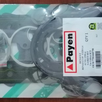 MOTOR TAKIM CONTA (KEÇELİ) CLIO-KANGOO-MEGAN1 1,6 8V K7J (DİK DELİK)(KLİNGİRİT MANİFOLD CONTA)