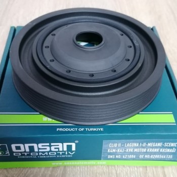 KRANK KASNAĞI (KAMASIZ)(5 KANAL) CLIO-LAGUNA-KANGO-MEGAN2 1,4-1,6-1,5DCİ (K9K-K4M-K4J)(İÇİ BOŞ)