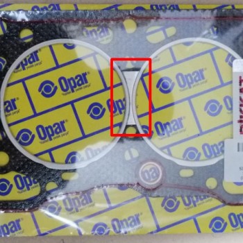 SİLİNDİR KAPAK CONTASI SLX-TİPO-TEMPRA 1,6 (ORTASI SAC TAKVİYELİ)