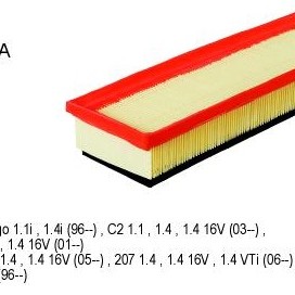 HAVA FİLTRESİ P207-P301-C3 1,4 8V