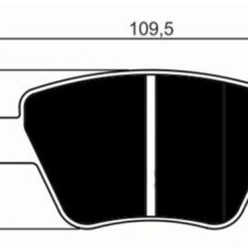 FREN BALATASI ARKA ARKA FREN BALATASI LEON-CADDY-OCTAVIA 1,4TSİ/1,6/1,8TSİ/1,9TDİ/2,0 04-
