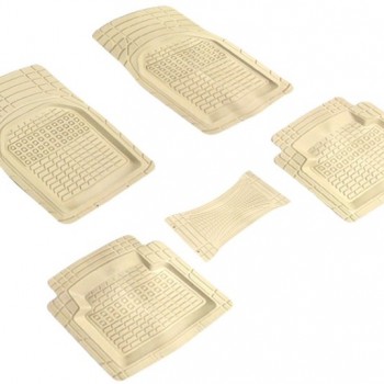 PASPAS (KAUÇUK)(BEJ) PERFECT LÜX 5 PARÇA (HAVUZLU)