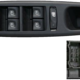 CAM ANAHTARI ÖN SOL DÖRTLÜ FLUENCE (AN 732)(13+6 FİŞLİ)