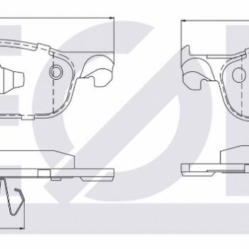 ÖN FREN BALATASI SYMBOL 13-/CLIO4 HB-DUSTER-SANDERO2-STEPWAY 1,5DCİ 12- (155MM)(KALIN)