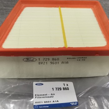 HAVA FİLTRESİ (KÜÇÜK) FIESTA CB1 08-12/FIESTA6 08-/TORNEO-COURIER 14- 1,5TDCİ (EURO5)/MAZDA2 11- 1,4TDCİ-1,5TDCİ-1,6YDCİ MZ-CD (EURO5)