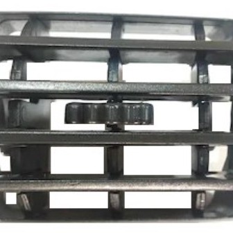 KALORİFER DİFÜZÖRU YAN TARAF SAĞ-SOL (SİYAH) CLIO2