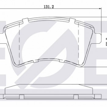 ÖN FREN BALATA KANGO3/MERCEDES CITAN