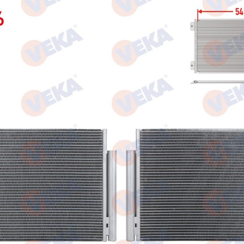 KLIMA RADYATORU RENAULT CLIO IV 2012-2020/ CAPTUR 2013-/ DACIA DOKKER 2012-/ DUSTER 2012-/ LOGAN II 2012-/ SANDERO STEPWAY 2012-