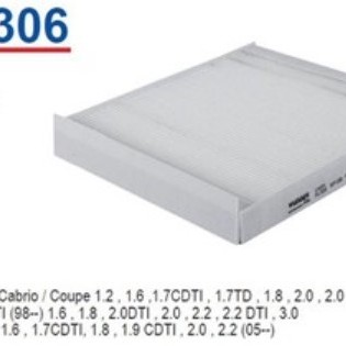 POLEN FİLTRESİ ASTRA G-ASTRA H-ZAFIRA B (BEHR TİPİ)