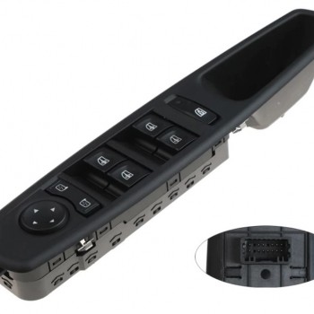 CAM ANAHTARI ÖN SOL (4LÜ) FLUENCE-MEGAN3 (13 FİŞLİ-AYNA AYARLI)