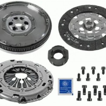 VOLAN+DEBRİYAJ SETİ KİT (SABİT VOLAN) CADDY-T5-PASSAT-A3-TOLEDO-LEON-SUPER B-OCTAVIA-TOURAN 1,9TDİ (BJB-BKC-BLS-BXE)