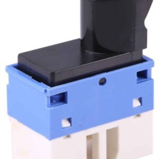 CAM ANAHTARI ÖN TEKLİ SAĞ PALIO-ALBEA-MAREA-BRAVA (MAVİ-BEYAZ)(YOLCU TARAF)