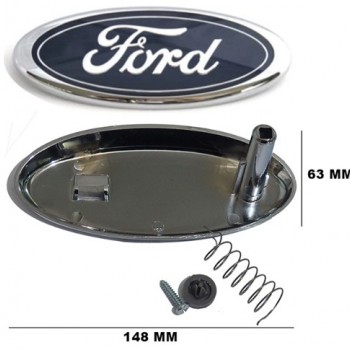 FORD YAZISI C-MAX-CONNECT ÖN KAPUT ARMASI (6,3*14,8CM)