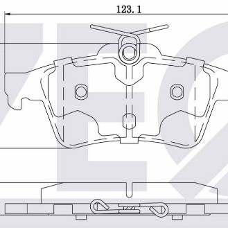 FREN BALATASI ARKA LAGUNA2-ESPACE4-FOCUS2-C-MAX-CONNECT-PRIMERA