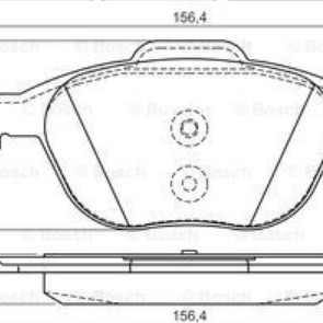 FREN BALATASI ÖN CONNECT 1,8 02-13/FOCUS 98-05