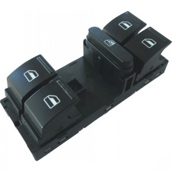 CAM AÇMA KAPAMA VE MERKEZİ KİLİT ANAHTARI SOL DÖRTLÜ FABIA 11-15/OCTAVIA 04-13/ROOMSTER 11-/JETTA 11-18