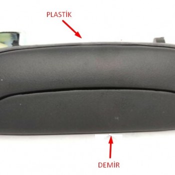 DIŞ KAPI KOLU ÖN SAĞ H100 94-07/H100 KMY 97-03 (GÖVDE PLASTİK - TUTAMAK DEMİR)
