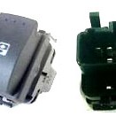 CAM ANAHTARI ÖN SOL ÇİFTLİ MEGAN2 (SİYAH SOKETLİ)