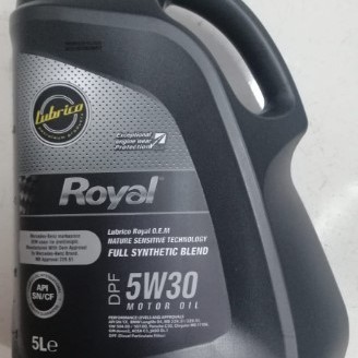 5W/30 5LT SENTETİK (PARTİKÜLLÜ)(DİZEL ARAÇLAR İÇİN)