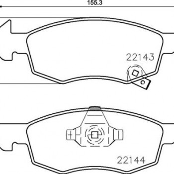 FREN BALATASI ÖN CORSA E (14 JANT)