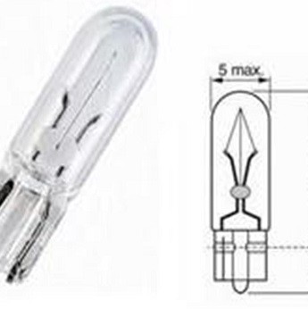 DİPSİZ AMPÜL (T5) 12V-1,2W (MİNİ BOY)