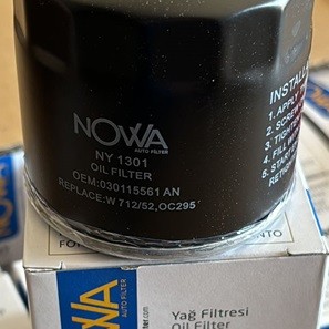 YAĞ FİLTRESİ IBIZA-LEON-OCTAVIA-POLO-GOLF 1,2-1,4-1,6 (ALTI ANAHTAR BAŞLI)