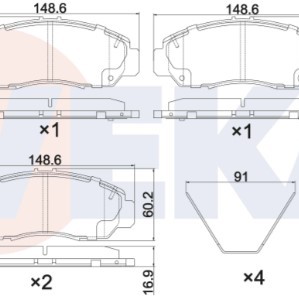 FREN BALATASI ÖN CIVIC 06-13