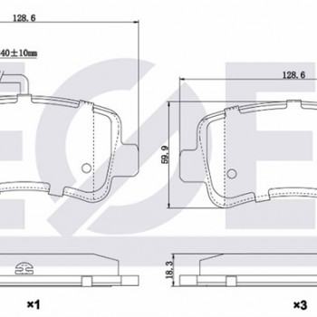 FREN BALATASI ARKA (DİSK) MASTER3-MASTER4 (KABLOLU)