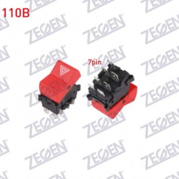 DÖRTLÜ FLAŞÖR ANAHTARI DKŞ-M131 (KIRMIZI)