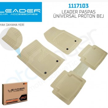 PASPAS (KAUÇUK)(BEJ) MAXIMUM LÜX 5 PARÇA (TAM KAPAMA)(HAVUZLU)