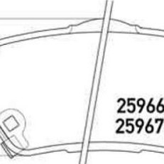 FREN BALATASI ARKA QASHQAI-X-TRAIL 13-/KADJAR 15-