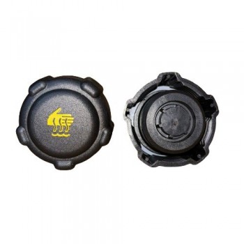 RADYATÖR EK DEPO KAPAĞI R19-CLIO-MEGAN-KANGOO-LOGAN (SİYAH-SİBOPLU)(**ORJİNAL KALIP**)(PAKET 10LU)