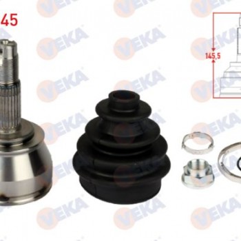 AKS KAFASI SOL-SAG ON DIS 25X24X51 UZUNLUK 146,5 mm FIAT FIORINO 1.3 MJT 07-/ G.PUNTO 1.3 JTD 05-10/ LINEA 1.3 MJT 07-/ PUNTO EVO 1.3 MJT 09-12/ PEUGEOT BIPPER 1.3 HDI 10-/ CITOREN NEMO 1.3 HDI 10-