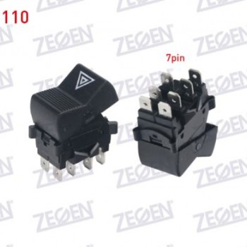 DÖRTLÜ FLAŞÖR ANAHTARI DKŞ-M131 (SİYAH)