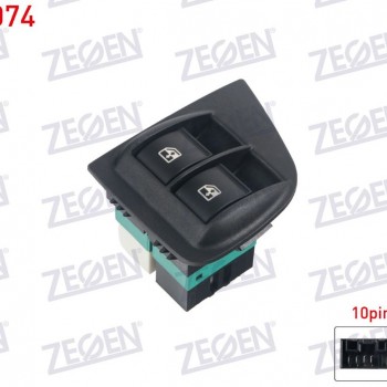 CAM ACMA ANAHTARI CIFTLI CERCEVELI TURUNCU ISIK 10 PIN FIAT DOBLO 2001-2010